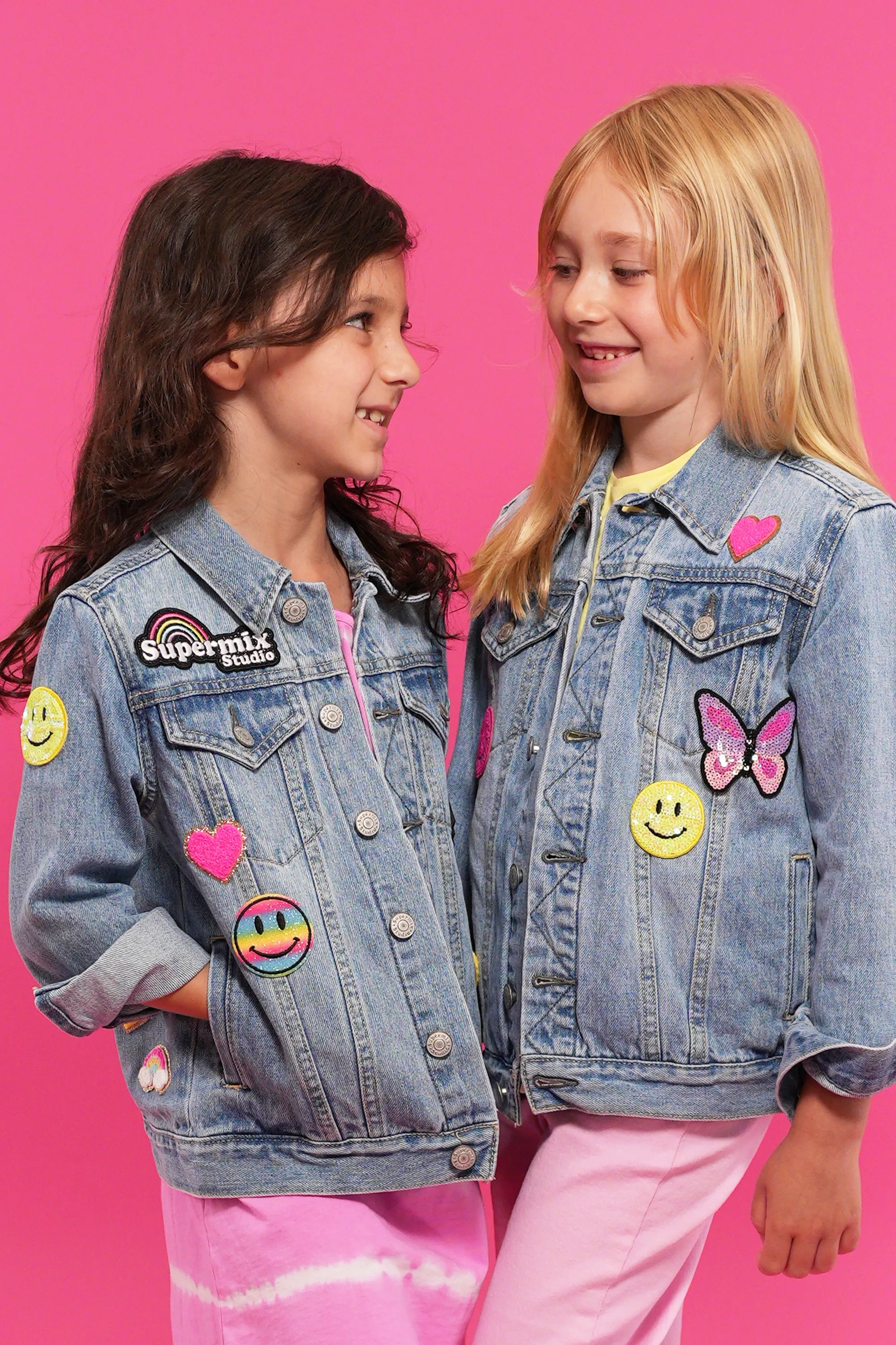 BFF Custom Denim Jackets - Set of 2