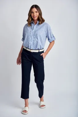 Cropped Pant Navy