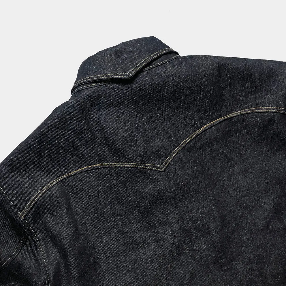 DDL 311R-JERICHO OV REGULAR FIT 6 POCKET TYPE 3 CONE MILLS ORGANIC COTTON DENIM JACKET-12.75oz-RAW INDIGO