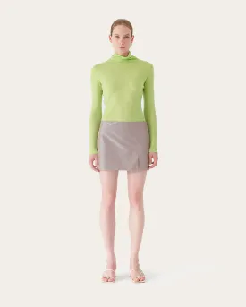 Della Skirt Taffetta Iridescent
