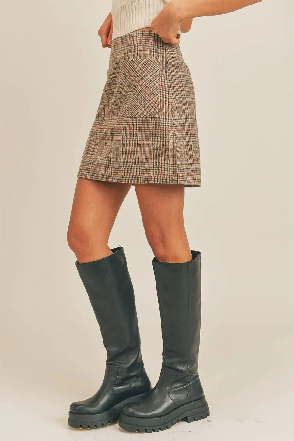 Driftwood Darling Mini Skirt