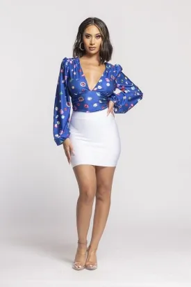 ESTATIC BODYSUIT- ROYAL BLUE