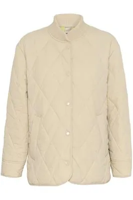 KAFFE KAlorena Quilted Jacket Black