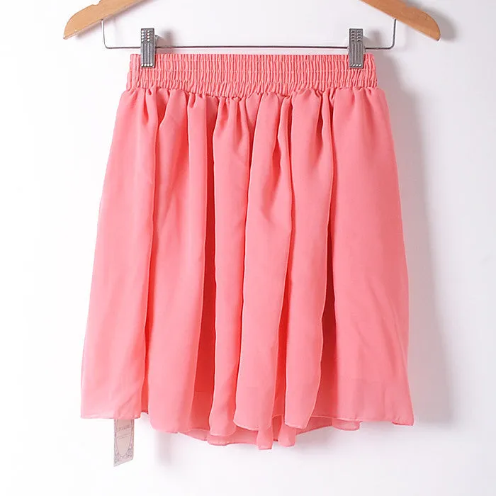 "Fruity Rainbow" Mini Skirt