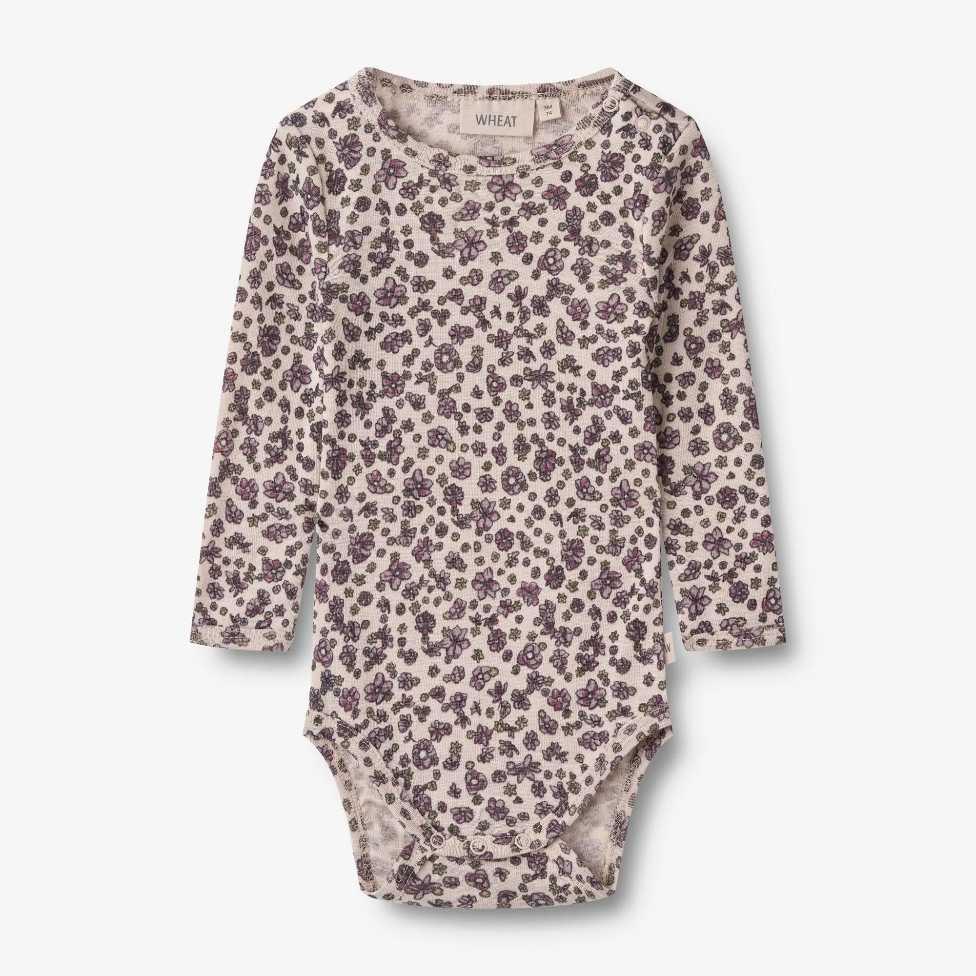 Wool Body L/S Lucca - autumn flowers