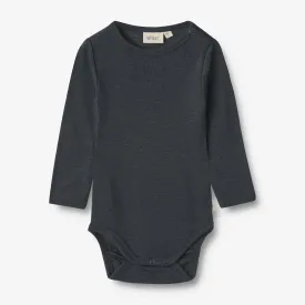 Wool Body L/S Lucca - navy