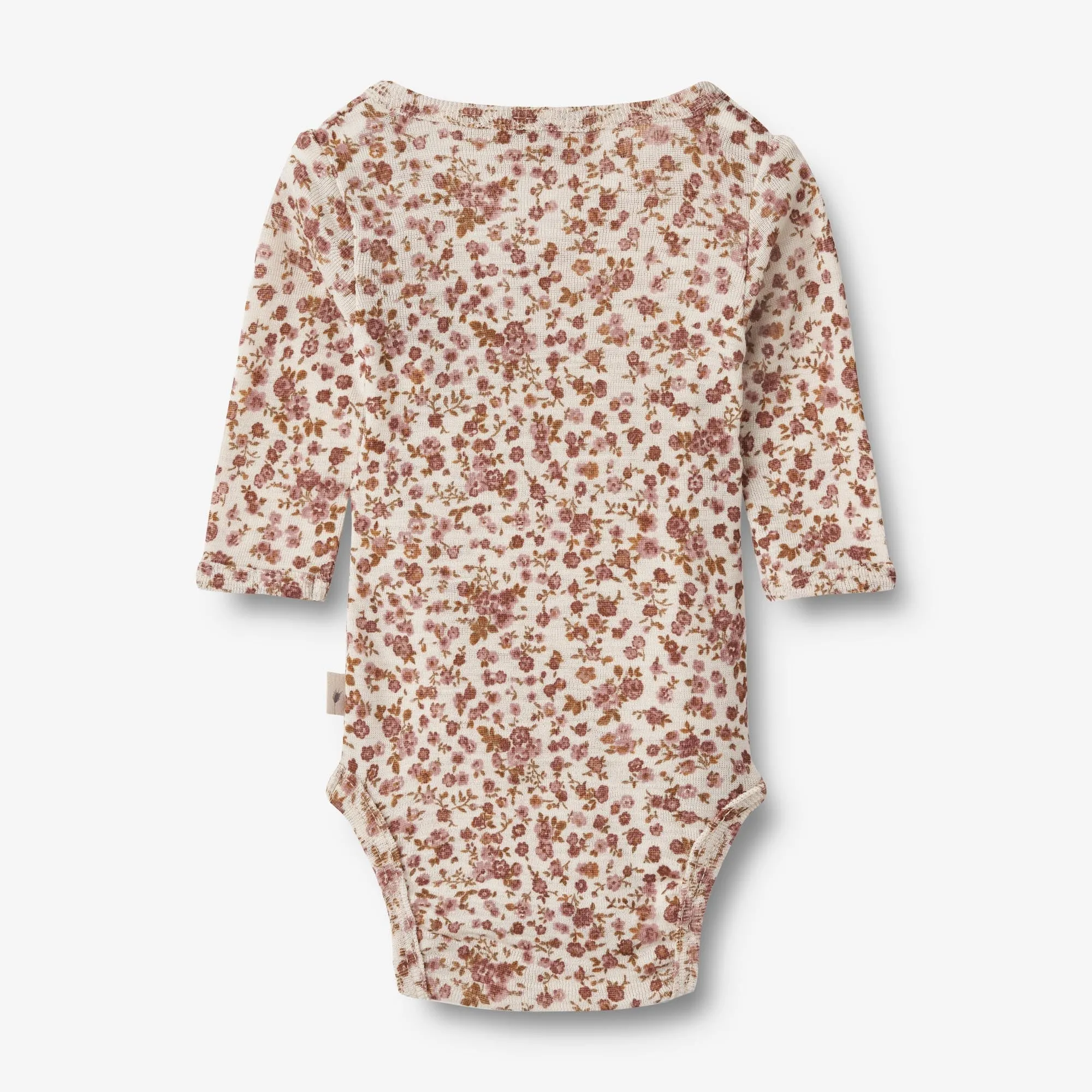 Wool Body L/S Willow - rose flowers