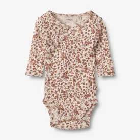Wool Body L/S Willow - rose flowers