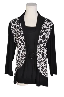 YM Women Blouses Regular fit in Black - L